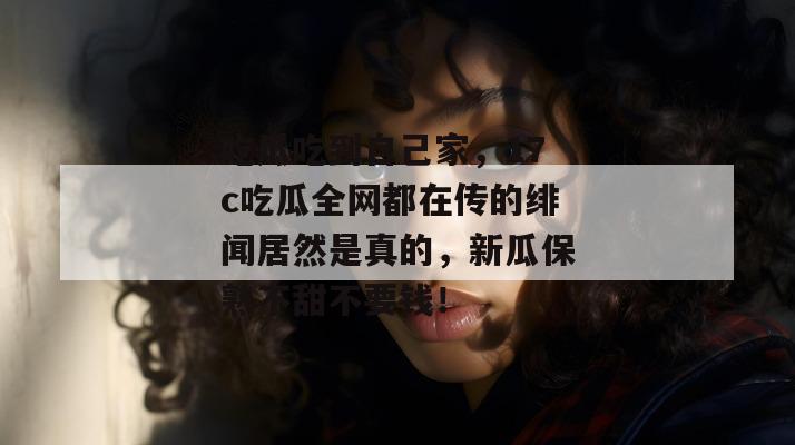 吃瓜吃到自己家，17c吃瓜全网都在传的绯闻居然是真的，新瓜保熟不甜不要钱！